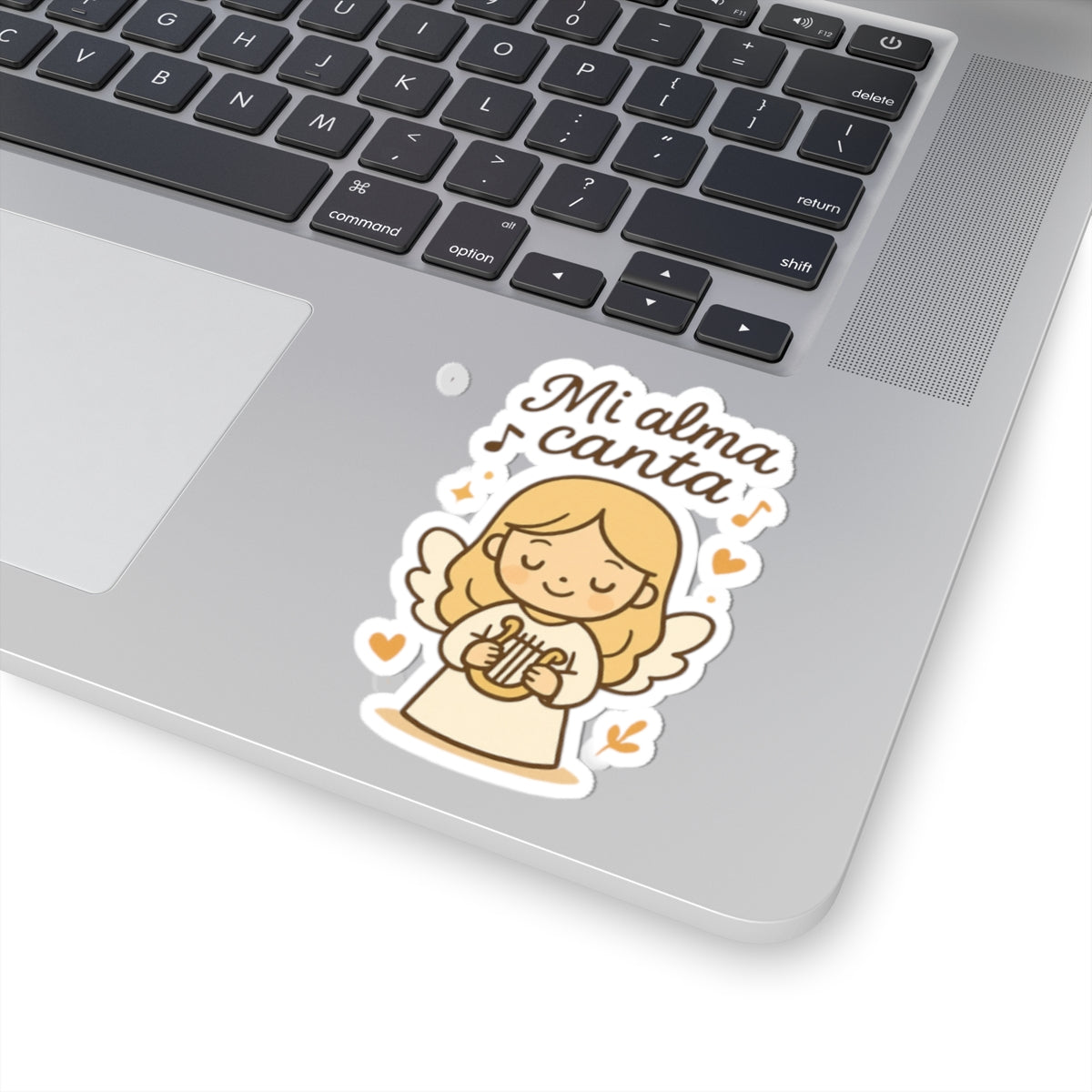 Mi Alma canta Spanish Christian Angel Stickers – “Mi Alma Canta ” Sheet for Faith, Worship & Encouragement. A sticker sheet that feels like a hymn, a prayer, and a promise — in your language of faith.