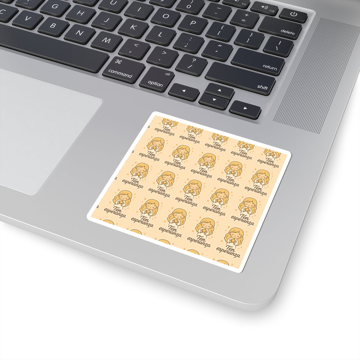 Ten Esperanza Spanish Christian Kawaii Stickers – Inspirational Angel Sheet for Faith, Gratitude & Healing. Faith speaks in Spanish too — let every sticker be a prayer full of love, peace, and healing.