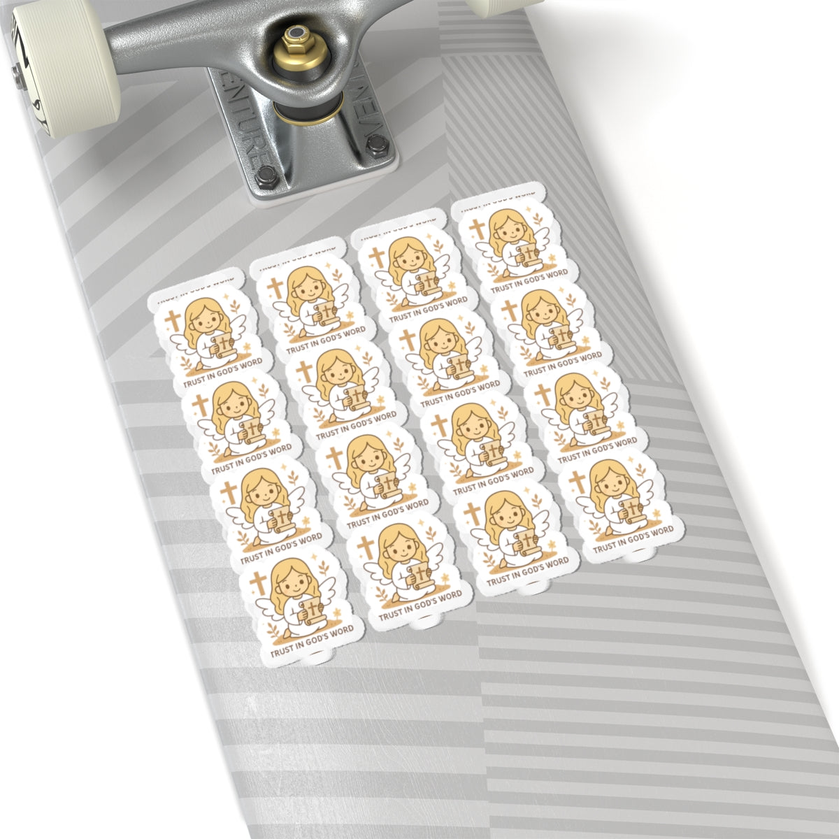 Bible Study Angel , Trust in God’s Word Stickers – Christian Scripture Kawaii Stickers for Journals & Faith Gifts. Bring light, strength, and joy to your quiet time with these tender Scripture angels.