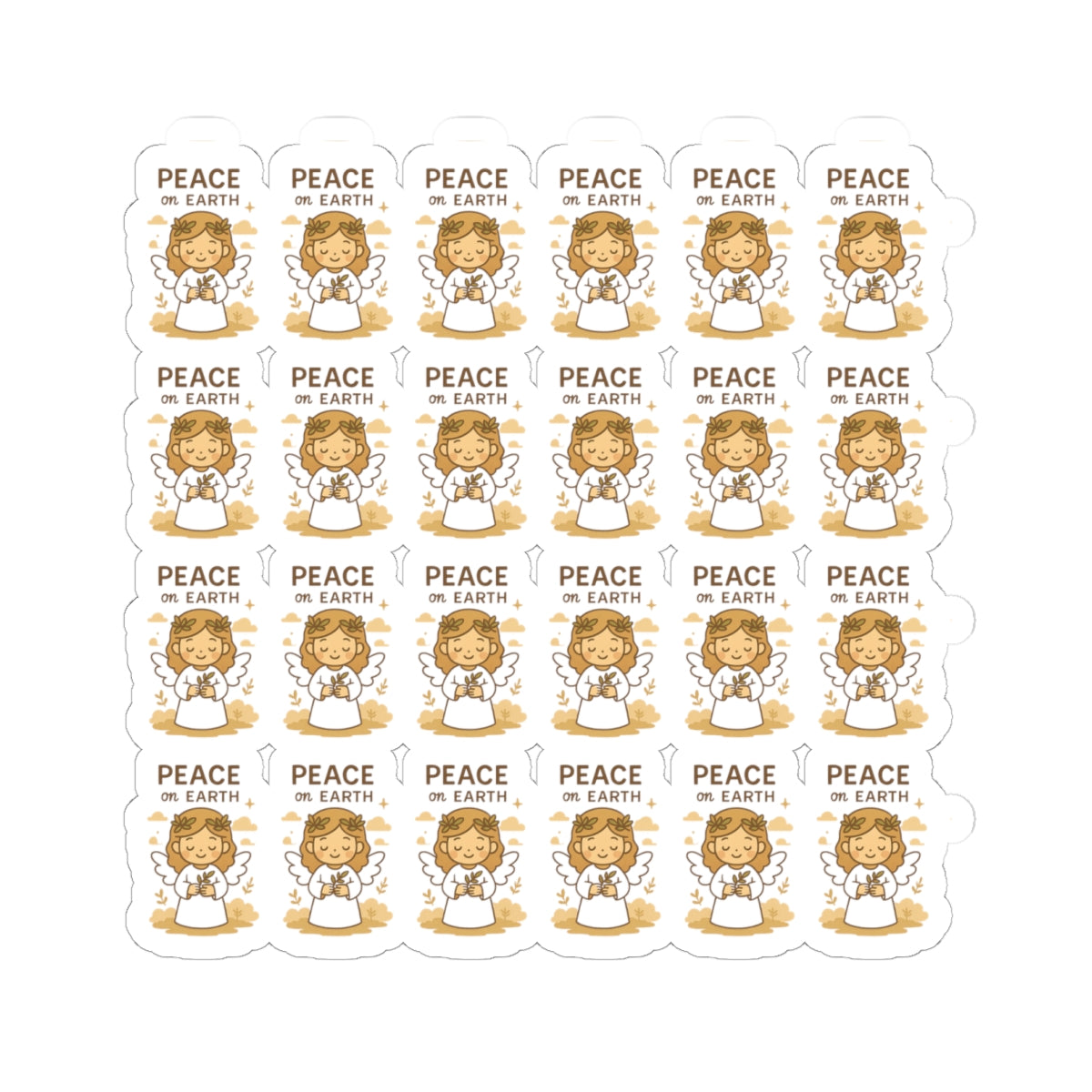 Peace Angel , Peace on Earth Stickers – Christian Printables for Serenity, Prayer & Blessings. Let peace flow through your soul with every sticker. These angelic reminders gently guide you to rest, pray, and bring peace into the world.
