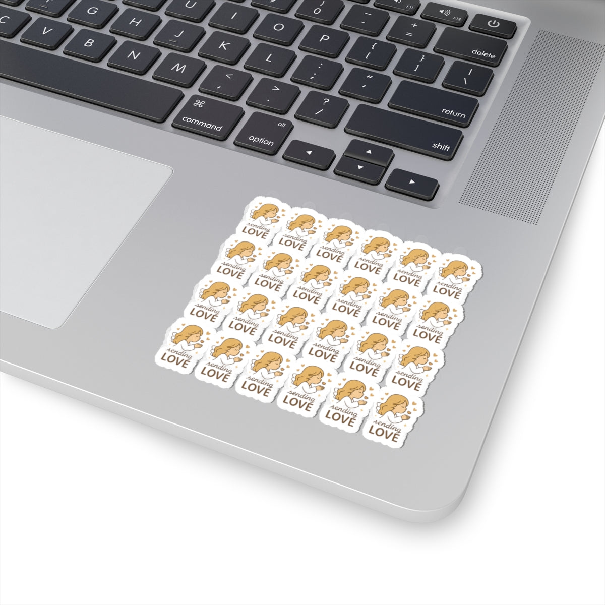 Angel ,Love Sending Stickers – Faith, Love & Encouragement Stickers for Journaling, Gifting & Spiritual Inspiration. Gentle angel hugs and heavenly words to brighten hearts and uplift souls