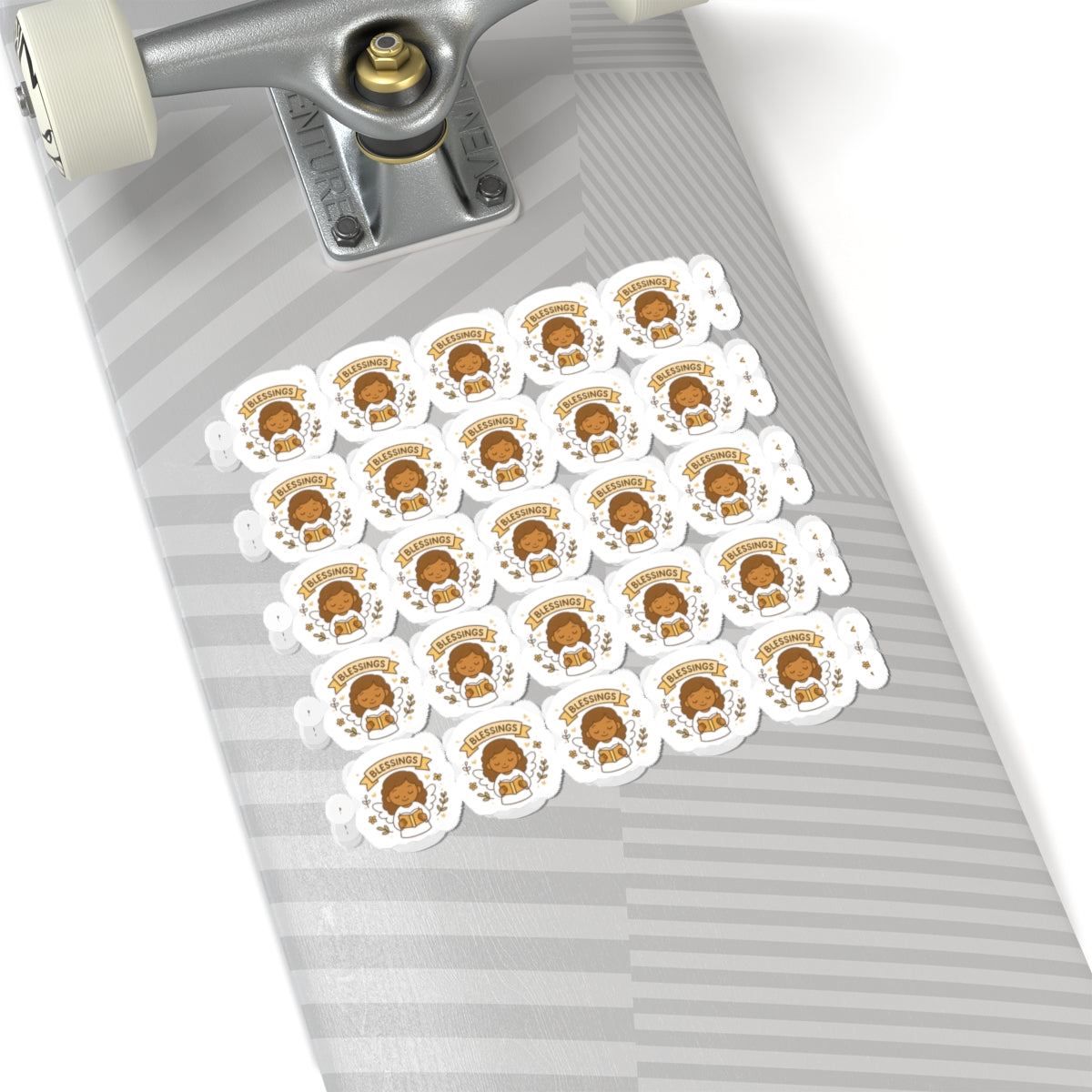 Grace-Filled Angel , š Blessings Stickers ā Kawaii Style with Christian Quotes on Peace and Purpose. Gentle reminders of Godās grace, peace, and divine purposeācarried by angel wings.