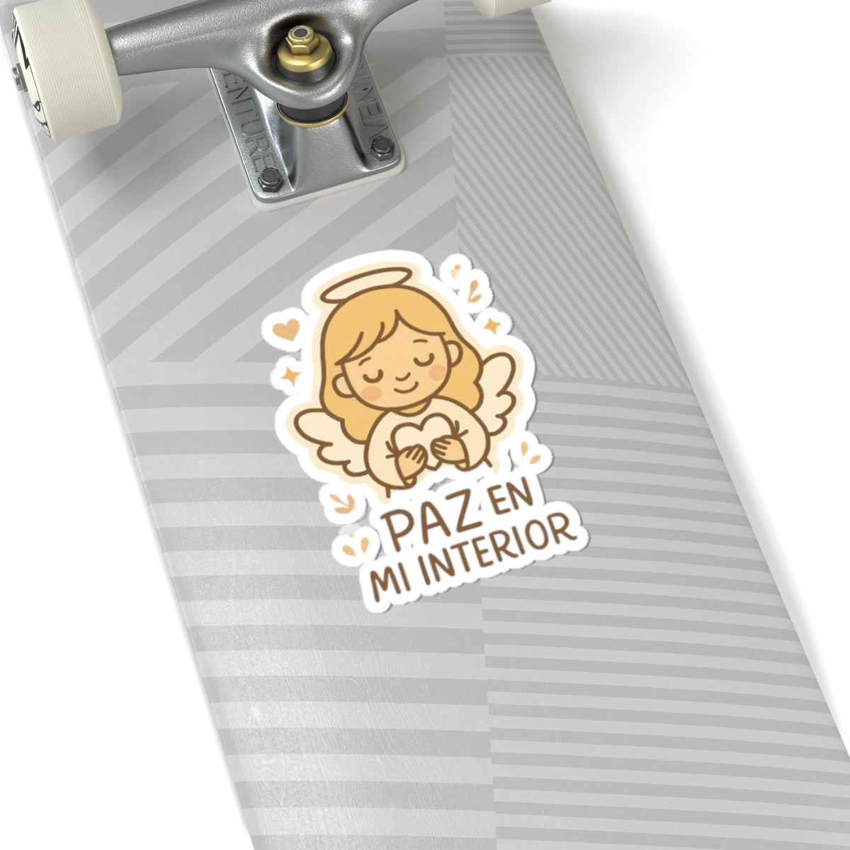Paz en su Interior Spanish Christian Kawaii Stickers – Inspirational Angel Sheet for Faith, Gratitude & Healing. Faith speaks in Spanish too — let every sticker be a prayer full of love, peace, and healing.