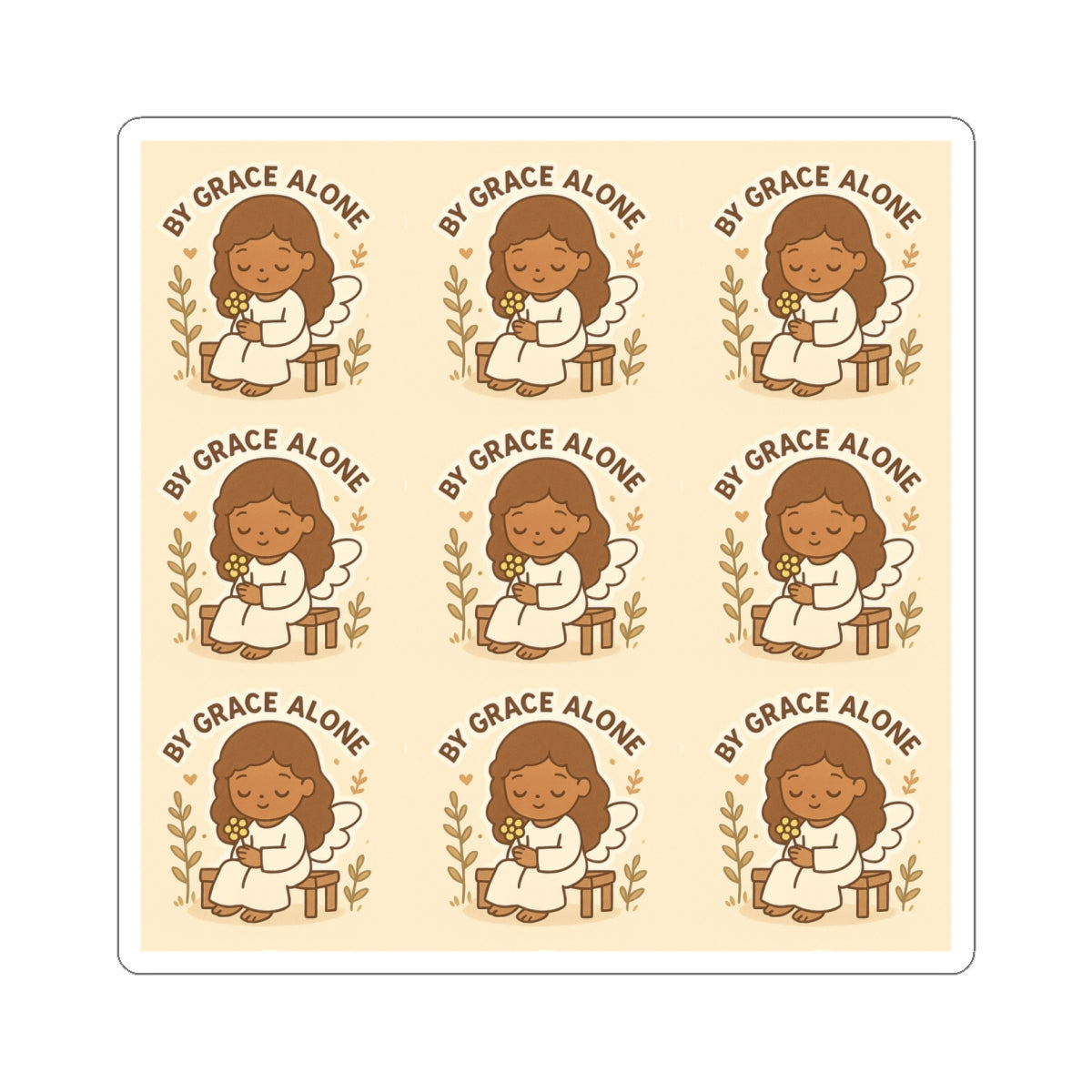 Faith-Inspired Christian Stickers | God’s Promises, Hope & Grace | By Grace Alone Perfect for Journals, Gifts, Laptops & Daily Reminders