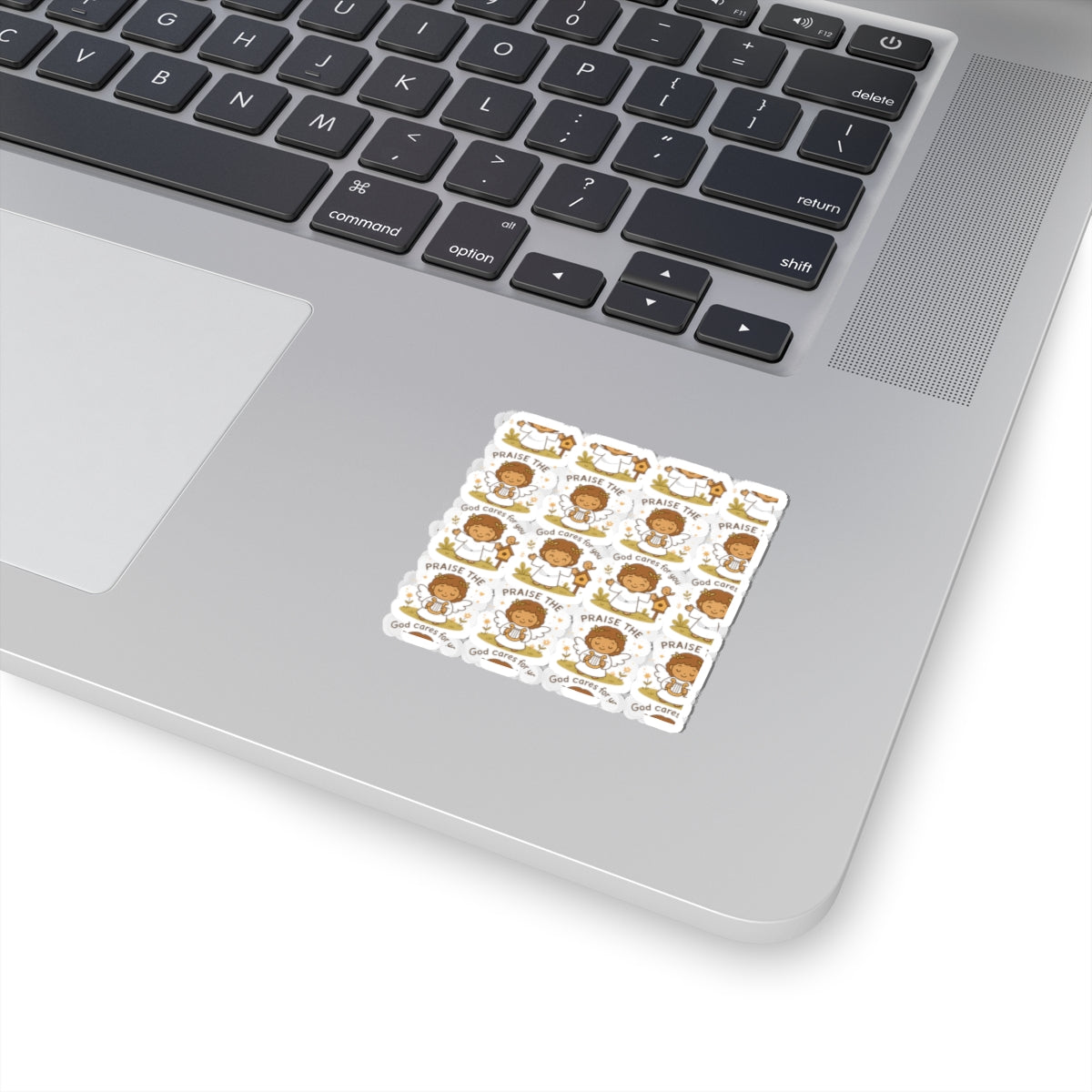 God Cares for You – Kawaii Angel Christian Stickers | Praise the Lord Sheet for Journaling & Gifts. Because sometimes, all you need is a little angel reminding you you're loved by God.