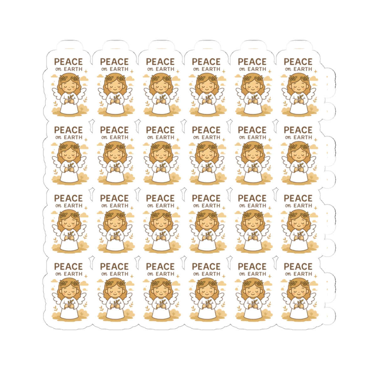 Peace Angel , Peace on Earth Stickers – Christian Printables for Serenity, Prayer & Blessings. Let peace flow through your soul with every sticker. These angelic reminders gently guide you to rest, pray, and bring peace into the world.