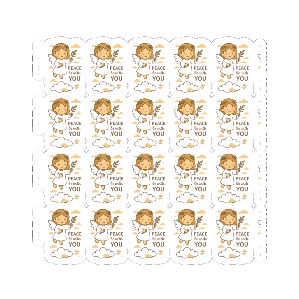 Peace Angel, Peace be with You Stickers – Christian Printables for Serenity, Prayer & Blessings. Let peace flow through your soul with every sticker. These angelic reminders gently guide you to rest, pray, and bring peace into the world.