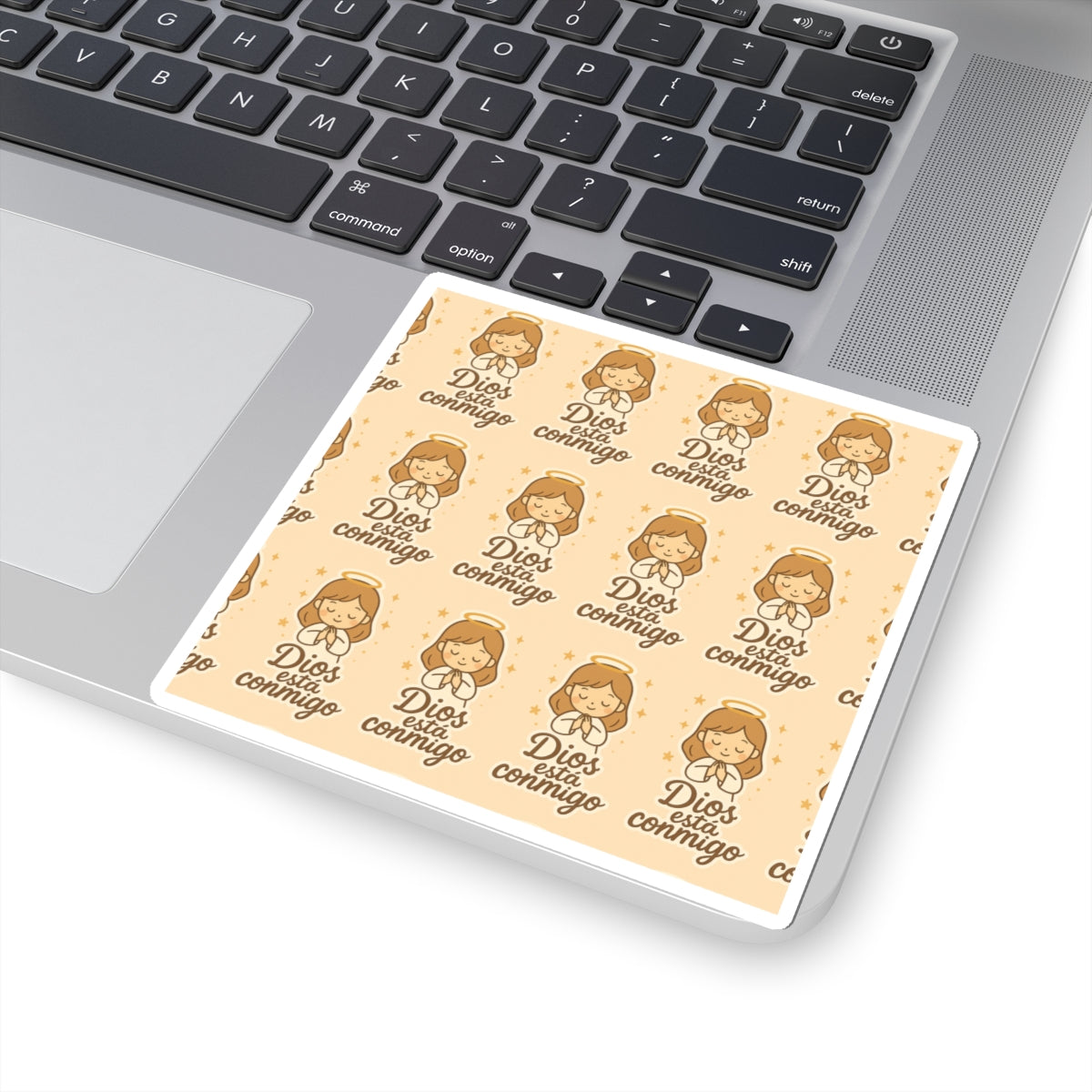 DIOS esta conmigo Faith love Spanish Christian Kawaii Stickers – Inspirational Angel Sheet for Faith, Gratitude & Healing. Faith speaks in Spanish too — let every sticker be a prayer full of love, peace, and healing.