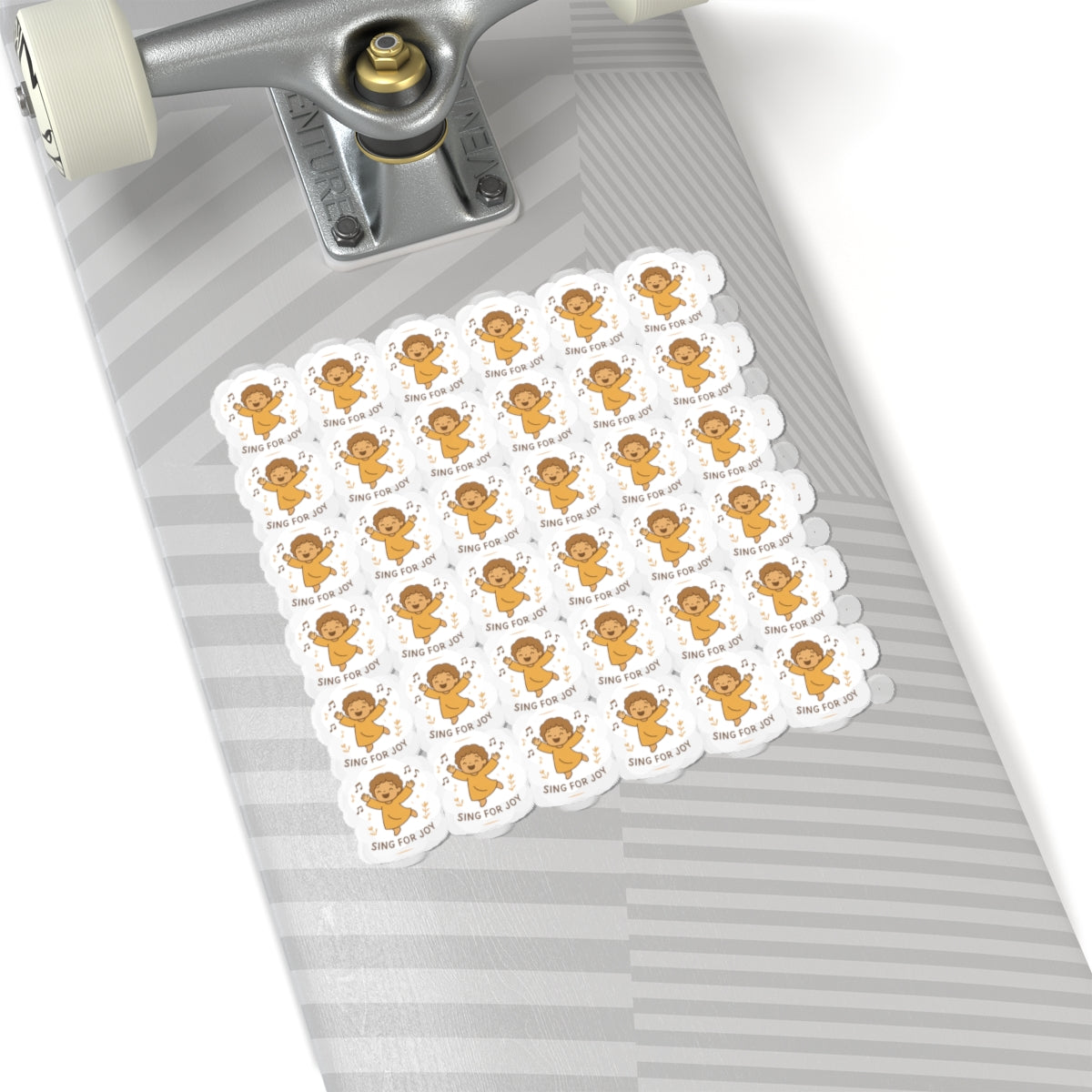 Sing for Joy of Joy of the Lord Angel Stickers – Christian Kawaii Sheet with Diversity & Faith-Inspired Affirmations. Because joy is a spiritual strength — and every smile begins in the soul.