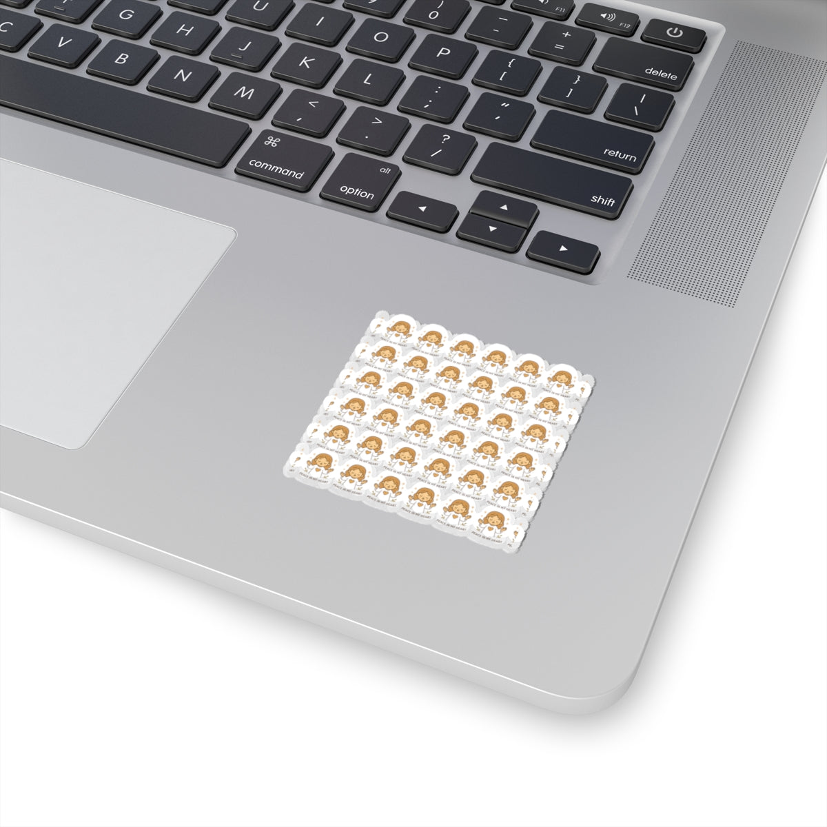 Peace & Prayer Angel ,Peace in my hearth Stickers – Kawaii Christian Sheet with Calming Affirmations & Biblical Comfort. When words fall short, let peace and prayer speak through every sticker.