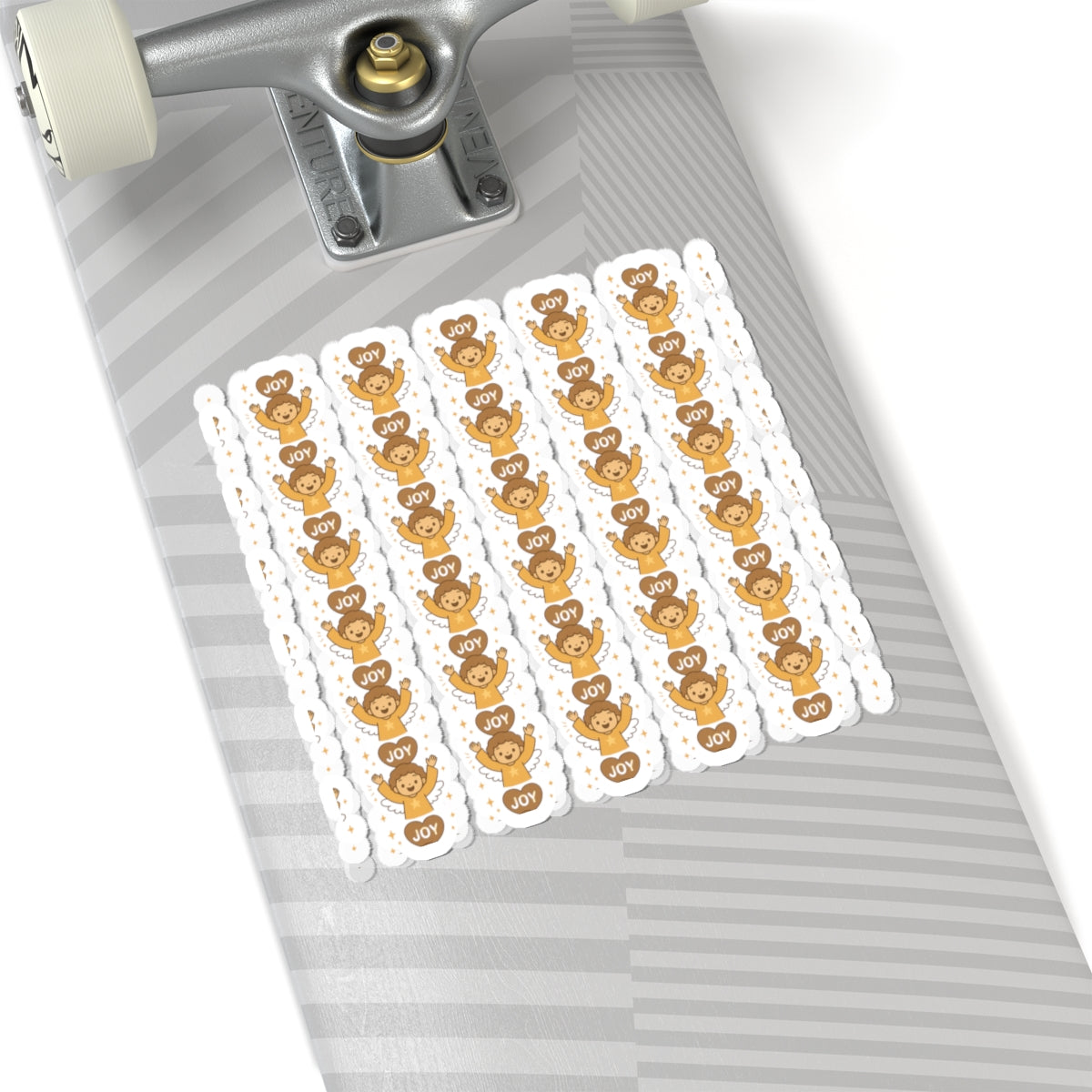 Joy of Joy of the Lord Angel Stickers – Christian Kawaii Sheet with Diversity & Faith-Inspired Affirmations. Because joy is a spiritual strength — and every smile begins in the soul.
