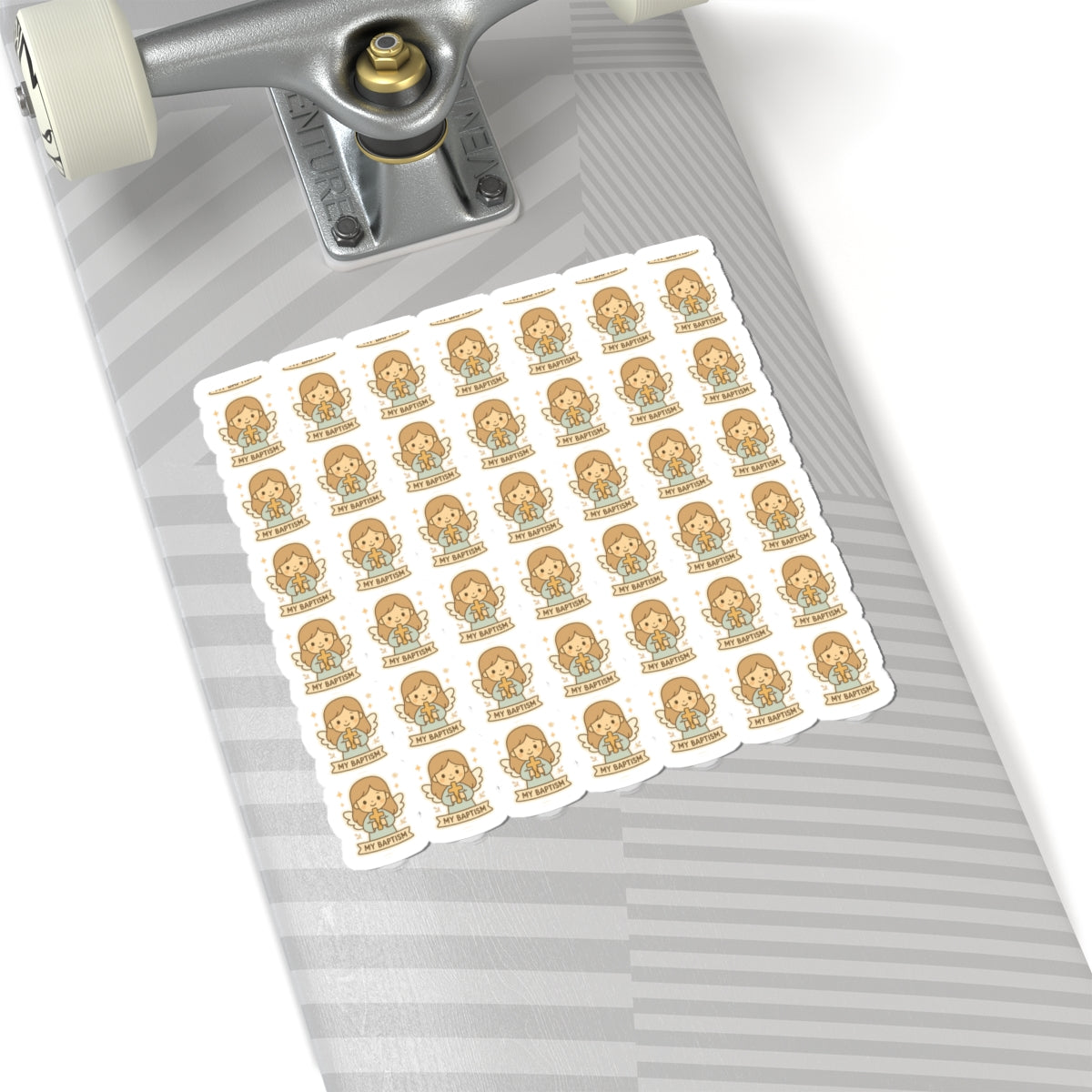 Baptism Angel , My Baptism Stickers – Christian Kawaii Stickers for Christening, Baby Dedication & Faith Gifts. Celebrate the beauty of baptism with these sweet angel stickers filled with light, love, and faith.