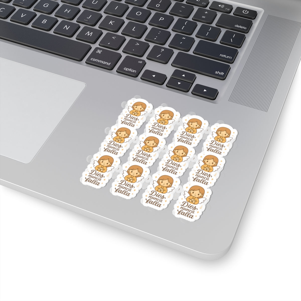 DIOS nunca falla Spanish Christian Stickers – Kawaii Angels with Faith Phrases for Journaling, Encouragement & Daily Peace. Because sometimes, your faith just needs a visual reminder in your own language.