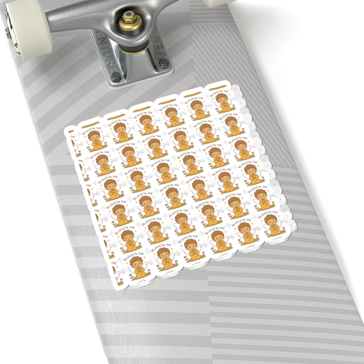 Rejoice in the of Joy of the Lord Angel Stickers – Christian Kawaii Sheet with Diversity & Faith-Inspired Affirmations. Because joy is a spiritual strength — and every smile begins in the soul.