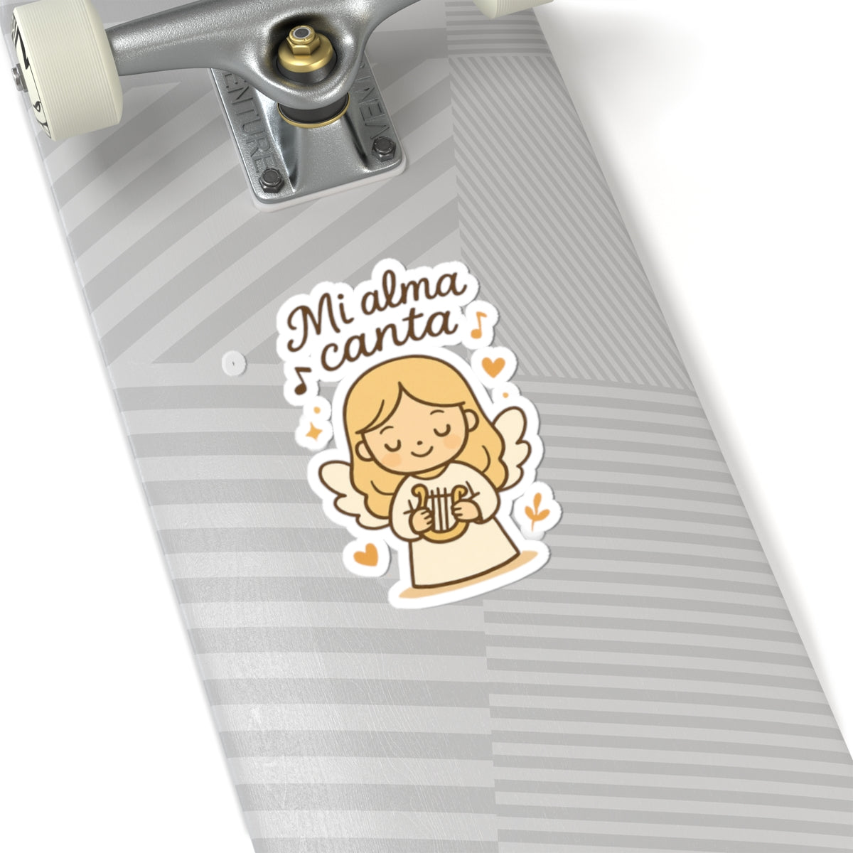 Mi Alma canta Spanish Christian Angel Stickers – “Mi Alma Canta ” Sheet for Faith, Worship & Encouragement. A sticker sheet that feels like a hymn, a prayer, and a promise — in your language of faith.