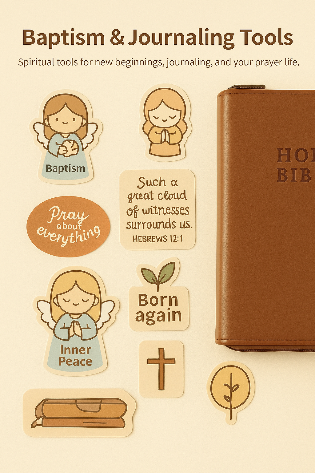 💧 Baptism & Journaling Tools