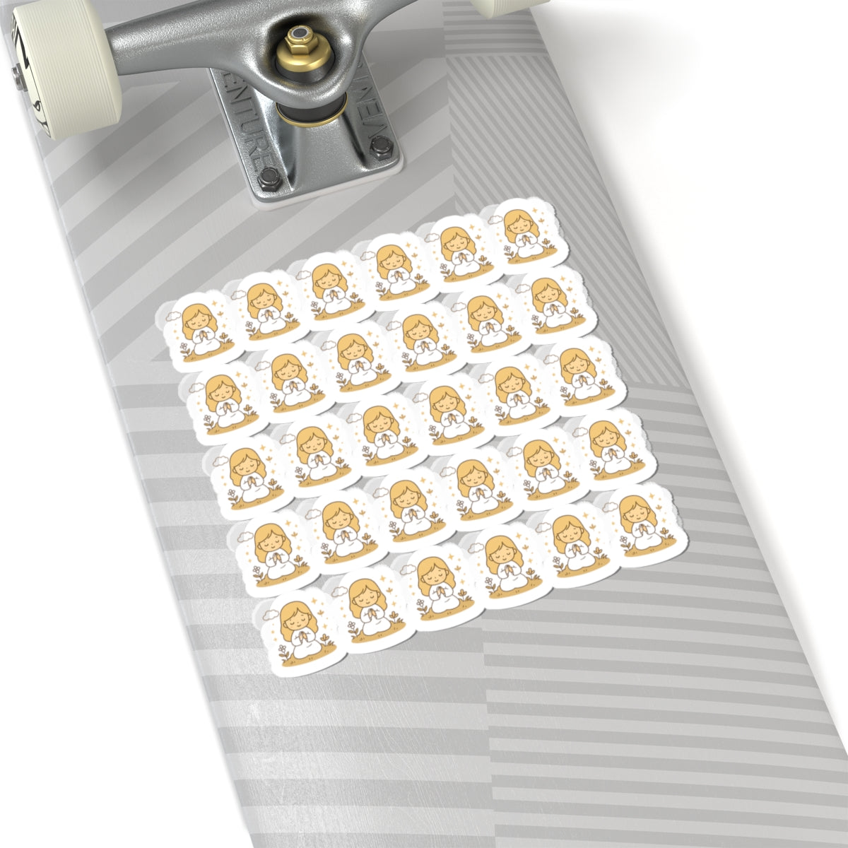1.Peacemakers Angel Stickers – Faith-Based Kawaii Sheet for Prayer, Devotionals & Peaceful Gifts. Because true peace begins with prayer — and a heart willing to shine.