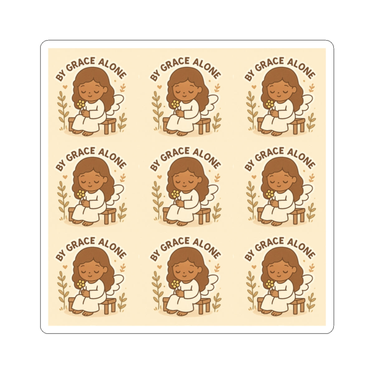 Faith-Inspired Christian Stickers | God’s Promises, Hope & Grace | By Grace Alone Perfect for Journals, Gifts, Laptops & Daily Reminders