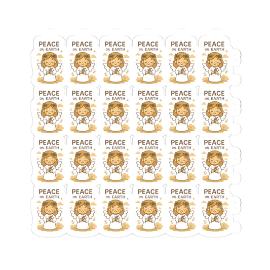 Peace Angel , Peace on Earth Stickers – Christian Printables for Serenity, Prayer & Blessings. Let peace flow through your soul with every sticker. These angelic reminders gently guide you to rest, pray, and bring peace into the world.