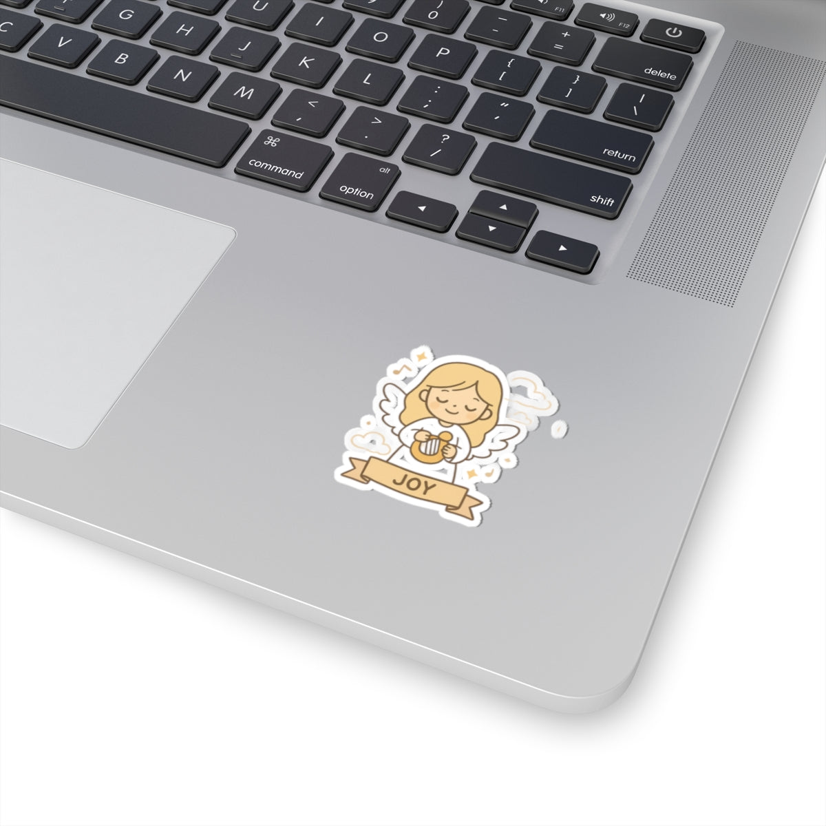 JOY Kawaii Angel Stickers – Faith-Inspired Kiss-Cut Sheet for Journaling, Gifting & Daily Encouragement. A gentle reminder that joy comes in the morning… and sometimes in the form of a tiny angel.
