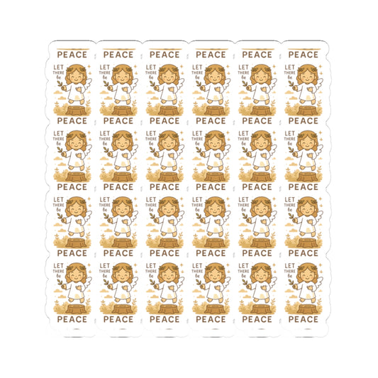 Peace Angel , Let there be Peace Stickers – Christian Printables for Serenity, Prayer & Blessings. Let peace flow through your soul with every sticker. These angelic reminders gently guide you to rest, pray, and bring peace into the world.