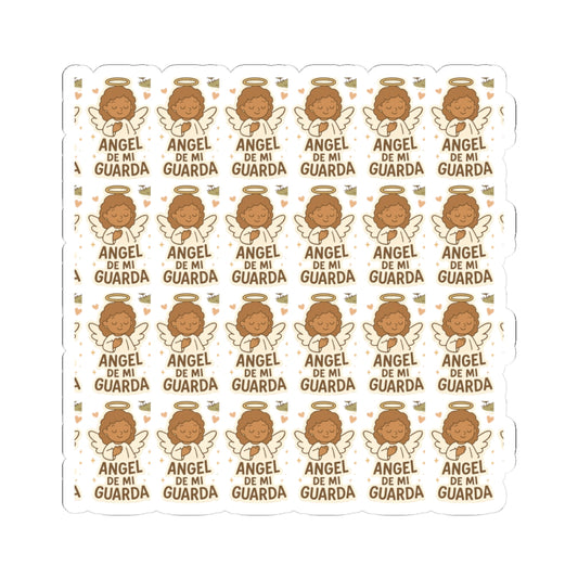 Spanish Guardian Angel de mi Guarda Stickers – Printable Christian Blessings & Faith Quotes for Kids & Adults. Heartwarming angel stickers in Spanish to inspire trust, protection, and divine guidance every day.
