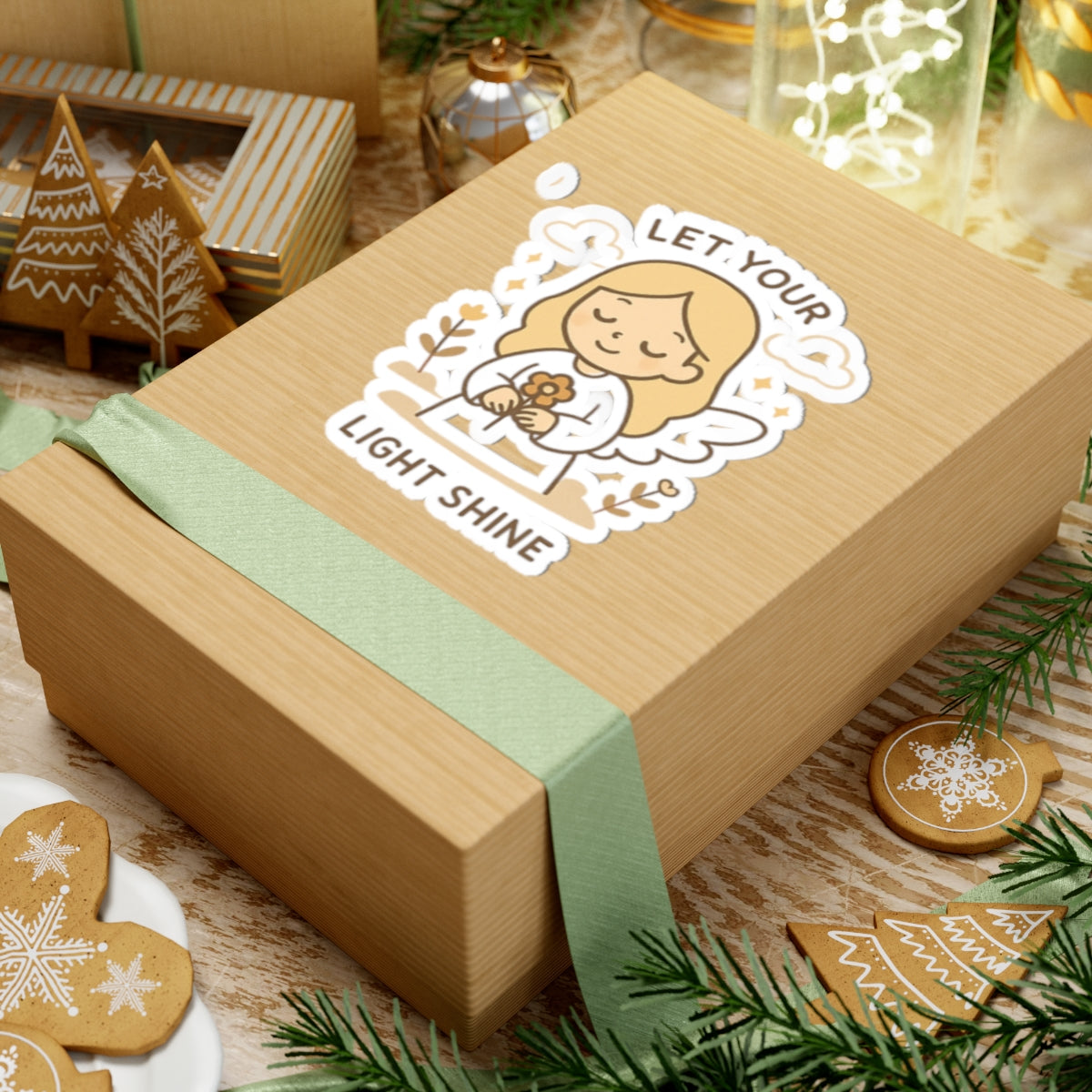 Ley your JOY Kawaii Angel Stickers – Faith-Inspired Kiss-Cut Sheet for Journaling, Gifting & Daily Encouragement. A gentle reminder that joy comes in the morning… and sometimes in the form of a tiny angel.