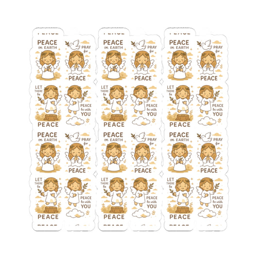 Peace Angel Stickers – Christian Printables for Serenity, Prayer & Blessings. Let peace flow through your soul with every sticker. These angelic reminders gently guide you to rest, pray, and bring peace into the world.