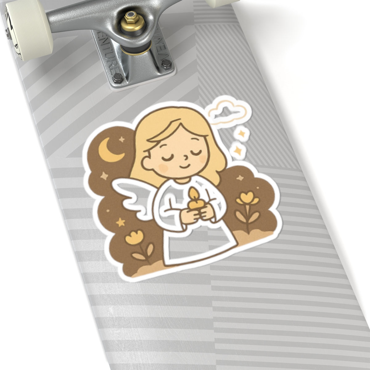 JOY 2 Kawaii Angel Stickers – Faith-Inspired Kiss-Cut Sheet for Journaling, Gifting & Daily Encouragement. A gentle reminder that joy comes in the morning… and sometimes in the form of a tiny angel.