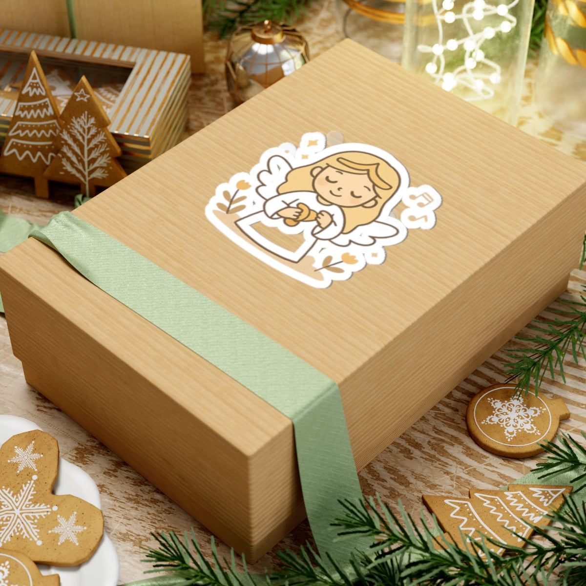 JOY 3 Kawaii Angel Stickers – Faith-Inspired Kiss-Cut Sheet for Journaling, Gifting & Daily Encouragement. A gentle reminder that joy comes in the morning… and sometimes in the form of a tiny angel.