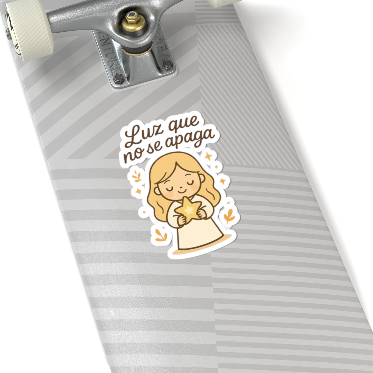 Luz que no se apague Christian Angel Stickers – “Luz que no se apague ” Sheet for Faith, Worship & Encouragement. A sticker sheet that feels like a hymn, a prayer, and a promise — in your language of faith.