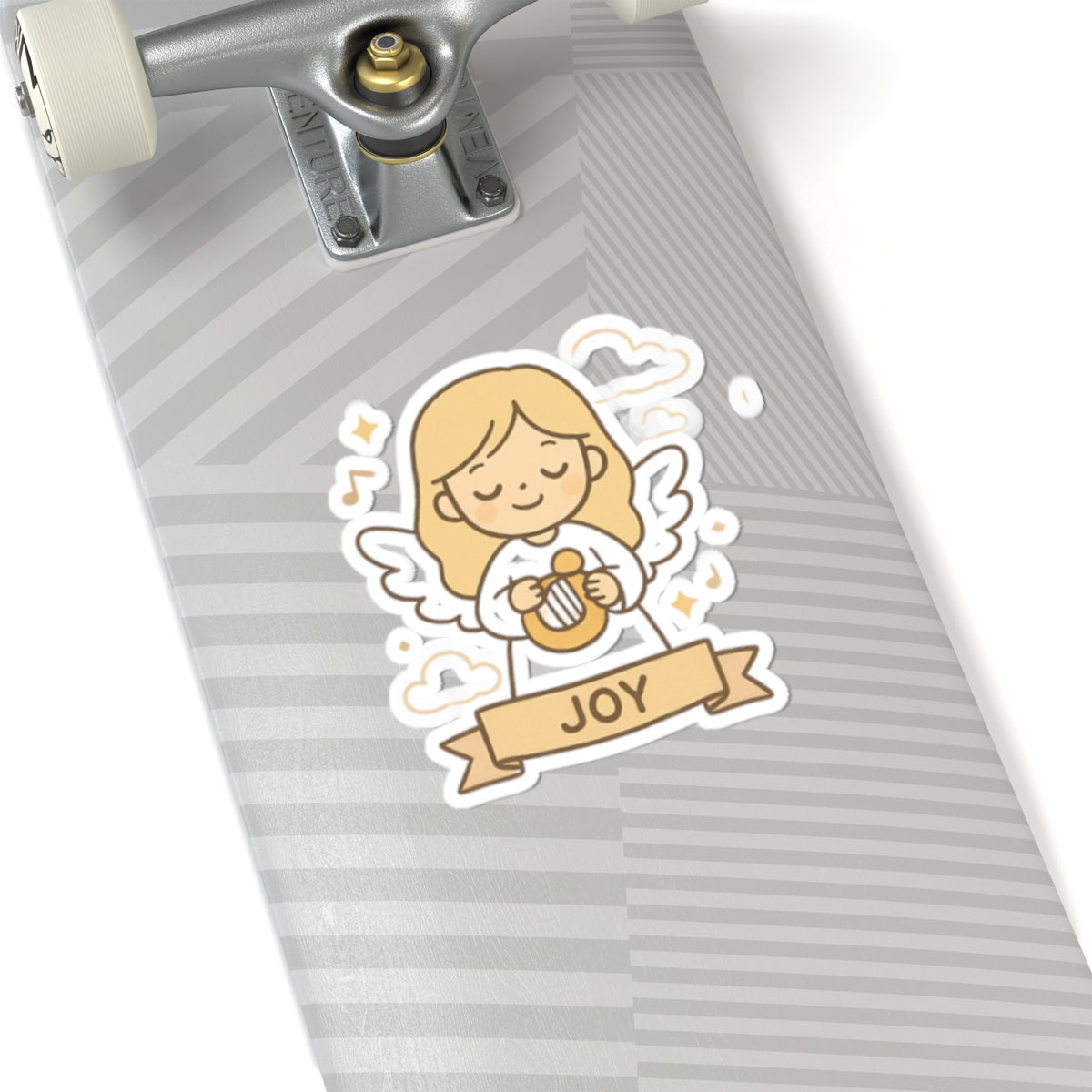JOY Kawaii Angel Stickers – Faith-Inspired Kiss-Cut Sheet for Journaling, Gifting & Daily Encouragement. A gentle reminder that joy comes in the morning… and sometimes in the form of a tiny angel.