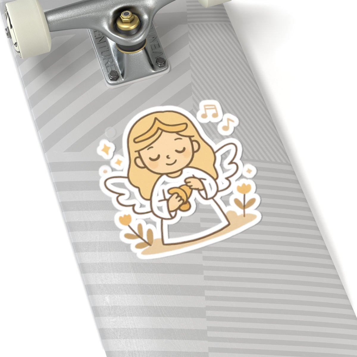 JOY 3 Kawaii Angel Stickers – Faith-Inspired Kiss-Cut Sheet for Journaling, Gifting & Daily Encouragement. A gentle reminder that joy comes in the morning… and sometimes in the form of a tiny angel.