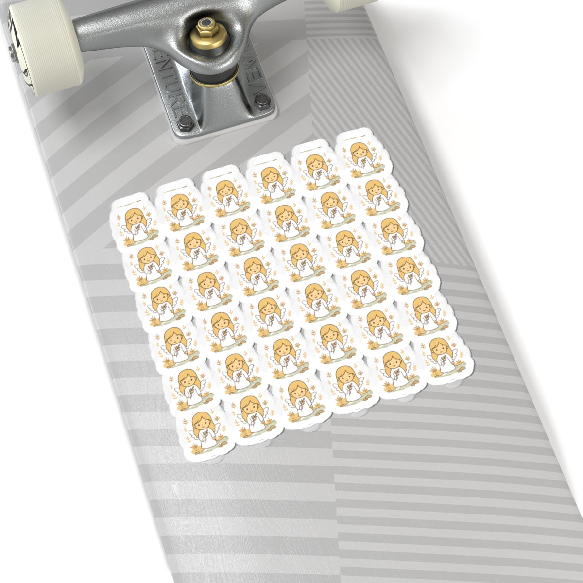 5D.Peacemakers Angel Stickers – Faith-Based Kawaii Sheet for Prayer, Devotionals & Peaceful Gifts. Because true peace begins with prayer — and a heart willing to shine.